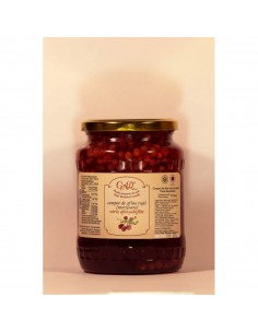 Compot de afine roșii - 720ml Gáll Erzsébet